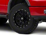 Mammoth Beadlock Mesh Matte Black 6-Lug Wheel; 17x9; -12mm Offset (04-08 F-150)