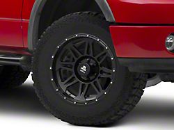 Mammoth Split 8 Beadlock Matte Black 6-Lug Wheel; 18x9; -6mm Offset (04-08 F-150)