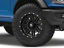 Mammoth Vader Beadlock Matte Black 6-Lug Wheel; 17x9; -6mm Offset (04-08 F-150)