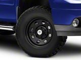 Mammoth 8-Hole Gloss Black 6-Lug Wheel; 17x8; -6mm Offset (07-13 Sierra 1500)