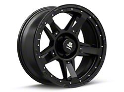 Mammoth Cliff Hanger Matte Black 6-Lug Wheel; 20x9; -6mm Offset (07-13 Sierra 1500)