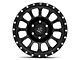 Mammoth 12-Hole Satin Black 6-Lug Wheel; 17x8.5; 0mm Offset (07-13 Silverado 1500)