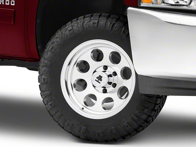 Mammoth 8 Aluminum Polished 6-Lug Wheel; 17x9; -6mm Offset (07-13 Silverado 1500)