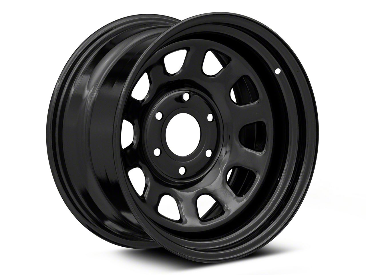 Mammoth Silverado 1500 D Window Gloss Black 6-Lug Wheel; 17x9; -6mm ...
