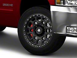 Mammoth Hunter Satin Black Satin Black 8-Lug Wheel; 20x9; 0mm Offset (11-14 Silverado 2500 HD)