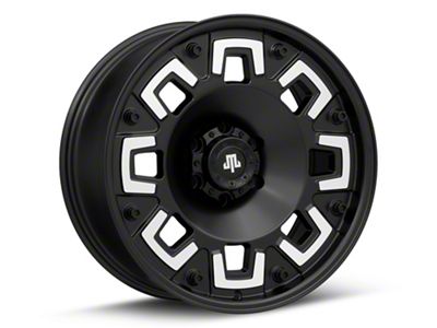 Mammoth Boss Satin Black Machined 6-Lug Wheel; 20x9; -6mm Offset (07-14 Tahoe)