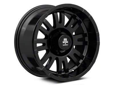 Mammoth Krawler Satin Black 6-Lug Wheel; 17x9; -12mm Offset (07-14 Yukon)