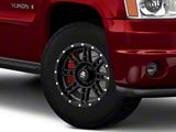Mammoth Vader Beadlock Matte Black 6-Lug Wheel; 17x9; -6mm Offset (07-14 Yukon)