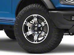 Mammoth Rogue Matte Black Machined 6-Lug Wheel; 17x9; -6mm Offset (09-14 F-150)