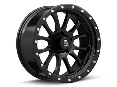 Mammoth 12 Hole Satin Black 5-Lug Wheel; 20x9; -6mm Offset (09-18 RAM 1500)