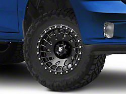 Mammoth Flow Satin Black 5-Lug Wheel; 17x8.5; -6mm Offset (09-18 RAM 1500)