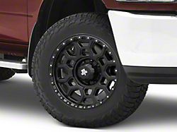 Mammoth Hunter Satin Black Satin Black 8-Lug Wheel; 20x9; -6mm Offset (10-18 RAM 2500)