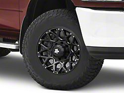 Mammoth Vex Satin Black Satin Black 8-Lug Wheel; 18x9; -6mm Offset (10-18 RAM 2500)