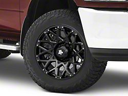 Mammoth Vex Satin Black Satin Black 8-Lug Wheel; 20x9; -6mm Offset (10-18 RAM 2500)