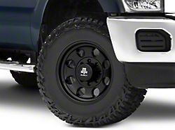 Mammoth HD 8 Aluminum Matte Black 8-Lug Wheel; 17x9; -6mm Offset (11-16 F-250 Super Duty)