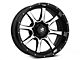 Mammoth High Roller Gloss Black Machined 6-Lug Wheel; 20x10; -24mm Offset (14-18 Sierra 1500)