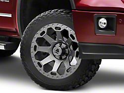Mammoth Synister Charcoal 6-Lug Wheel; 20x9; -6mm Offset (14-18 Sierra 1500)