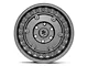 Mammoth Militant Charcoal Wheel; 17x9.5; -18mm Offset (14-18 Silverado 1500)