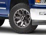 Mammoth Synister Charcoal 6-Lug Wheel; 20x9; -6mm Offset (14-18 Silverado 1500)