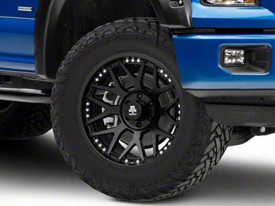 Mammoth Wide 8 Satin Black 6-Lug Wheel; 20x10; -19mm Offset (15-20 F-150)