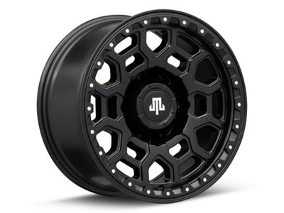 Mammoth Hunter Satin Black 8-Lug Wheel; 18x9; 0mm Offset (15-19 Sierra 2500 HD)