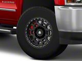 Mammoth Hunter Satin Black 8-Lug Wheel; 18x9; 0mm Offset (15-19 Silverado 2500 HD)