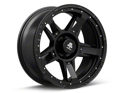 Mammoth Cliff Hanger Matte Black 6-Lug Wheel; 20x9; -6mm Offset (15-20 Tahoe)