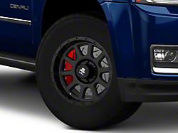 Mammoth 10 Hole Matte Black 6-Lug Wheel; 17x9; -6mm Offset (15-20 Yukon)