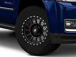 Mammoth 12-Hole Satin Black 6-Lug Wheel; 17x8.5; 0mm Offset (15-20 Yukon)