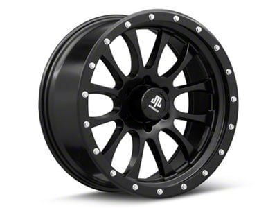Mammoth 12 Hole Satin Black 6-Lug Wheel; 20x9; -6mm Offset (15-20 Yukon)