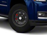 Mammoth 8-Hole Matte Black 6-Lug Wheel; 17x8; -6mm Offset (15-20 Yukon)