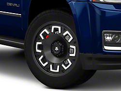 Mammoth Boss Satin Black Machined 6-Lug Wheel; 20x9; -6mm Offset (15-20 Yukon)