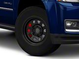 Mammoth D Window Gloss Black 6-Lug Wheel; 17x9; -6mm Offset (15-20 Yukon)