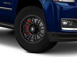 Mammoth Krawler Satin Black 6-Lug Wheel; 17x8; 0mm Offset (15-20 Yukon)