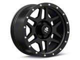 Mammoth Split 6 Beadlock Matte Black 6-Lug Wheel; 18x9; -6mm Offset (15-20 Yukon)