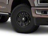 Mammoth HD 8 Aluminum Matte Black 8-Lug Wheel; 17x9; -6mm Offset (23-26 F-250 Super Duty)