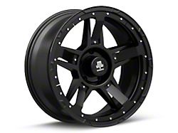 Mammoth Cliff Hanger Matte Black 5-Lug Wheel; 20x9; -6mm Offset (94-01 RAM 1500)