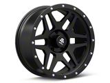 Mammoth Split 6 Beadlock Matte Black 5-Lug Wheel; 20x9; -6mm Offset (94-01 RAM 1500)