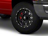 Mammoth Vader Beadlock Matte Black 5-Lug Wheel; 17x9; -6mm Offset (94-01 RAM 1500)