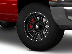 Mammoth Vader Beadlock Matte Black 5-Lug Wheel; 17x9; -6mm Offset (94-01 RAM 1500)