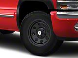 Mammoth 8-Hole Matte Black 6-Lug Wheel; 17x8; -6mm Offset (99-06 Sierra 1500)