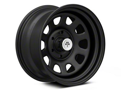 Mammoth D Window Matte Black 6-Lug Wheel; 17x9; -6mm Offset (99-06 Sierra 1500)