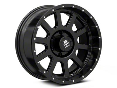 Mammoth 10 Hole Satin Black 6-Lug Wheel; 18x9; 0mm Offset (23-25 Canyon)