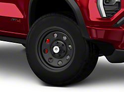Mammoth 8-Hole Matte Black 6-Lug Wheel; 17x8; -6mm Offset (23-25 Canyon)