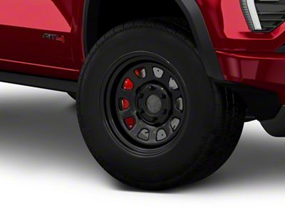 Mammoth D Window Gloss Black 6-Lug Wheel; 17x9; -6mm Offset (23-25 Canyon)