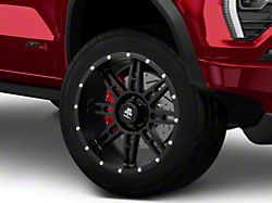 Mammoth Vader Beadlock Matte Black 6-Lug Wheel; 20x9; -6mm Offset (23-26 Canyon)