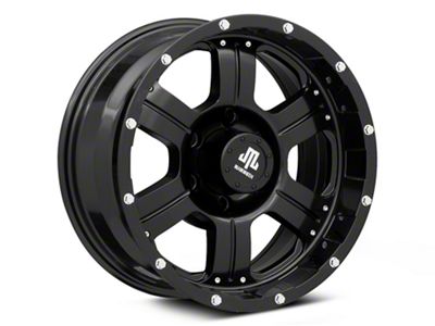 Mammoth 6 Hole Satin Black 6-Lug Wheel; 17x8; 0mm Offset (23-25 Colorado)