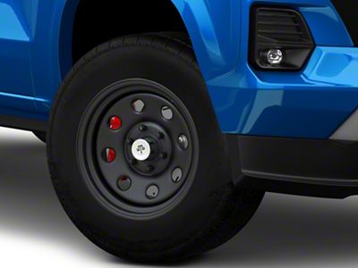 Mammoth 8-Hole Matte Black 6-Lug Wheel; 17x8; -6mm Offset (23-25 Colorado)