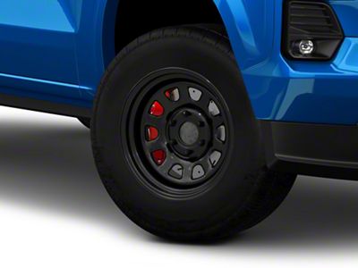 Mammoth D Window Gloss Black 6-Lug Wheel; 17x9; -6mm Offset (23-25 Colorado)