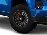 Mammoth Krawler Satin Black 6-Lug Wheel; 17x8; 0mm Offset (23-26 Colorado)